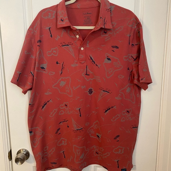 L.L. Bean Other - LL Bean Mens Stonecoast Stretch Polo